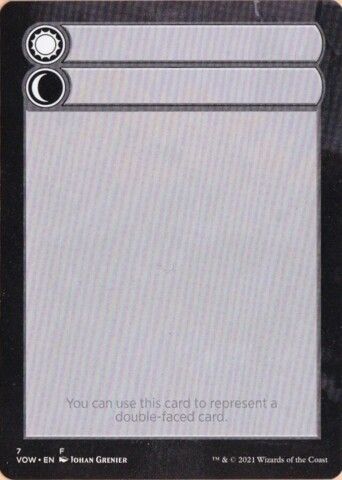 Double-Faced Substitute Card (7)
